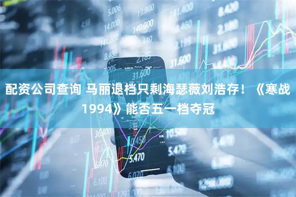 配资公司查询 马丽退档只剩海瑟薇刘浩存！《寒战1994》能否五一档夺冠